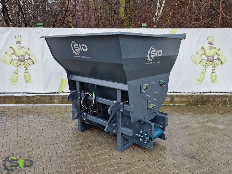 SID EINSTREUGERÄT MIT BAND / FUTTERVERTEILER / Bedding Bucket / Pailleuse 1,0m 0,8m3 - Кофа за товарач за Селскостопанска техника: снимка 5 SID EINSTREUGERÄT MIT BAND / FUTTERVERTEILER / Bedding Bucket / Pailleuse 1,0m 0,8m3 - Кофа за товарач за Селскостопанска техника: снимка 5
