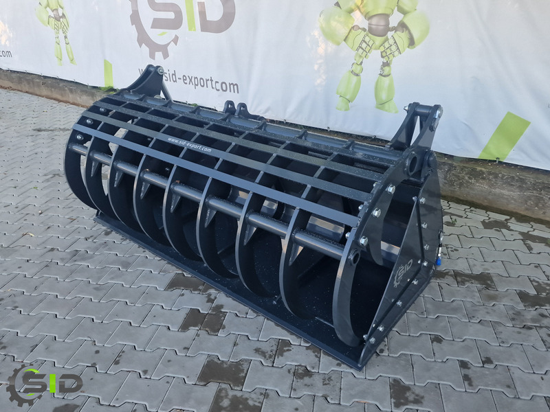SID GREIFSCHAUFEL GEBRANNTE ZINKEN / Godet Crocodile BMS / Grab bucket burned tines 1,0 m - Грайферна кофа за Трактор: снимка 5 SID GREIFSCHAUFEL GEBRANNTE ZINKEN / Godet Crocodile BMS / Grab bucket burned tines 1,0 m - Грайферна кофа за Трактор: снимка 5