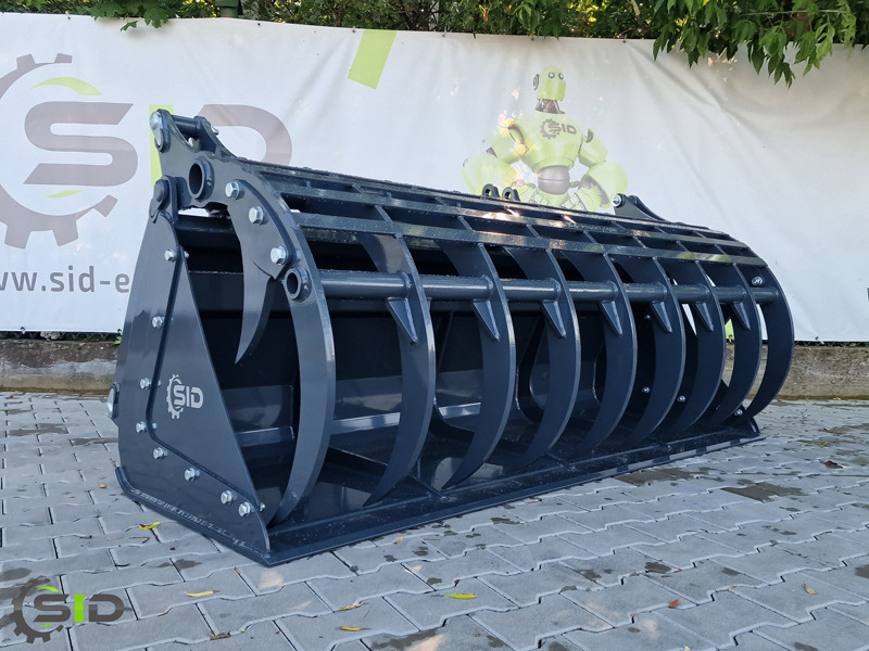 SID GREIFSCHAUFEL GEBRANNTE ZINKEN / Godet Crocodile BMS / Grab bucket burned tines 1,0 m - Грайферна кофа за Трактор: снимка 1 SID GREIFSCHAUFEL GEBRANNTE ZINKEN / Godet Crocodile BMS / Grab bucket burned tines 1,0 m - Грайферна кофа за Трактор: снимка 1