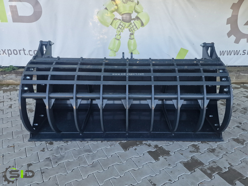 SID GREIFSCHAUFEL GEBRANNTE ZINKEN / Godet Crocodile BMS / Grab bucket burned tines 1,0 m - Грайферна кофа за Трактор: снимка 3 SID GREIFSCHAUFEL GEBRANNTE ZINKEN / Godet Crocodile BMS / Grab bucket burned tines 1,0 m - Грайферна кофа за Трактор: снимка 3