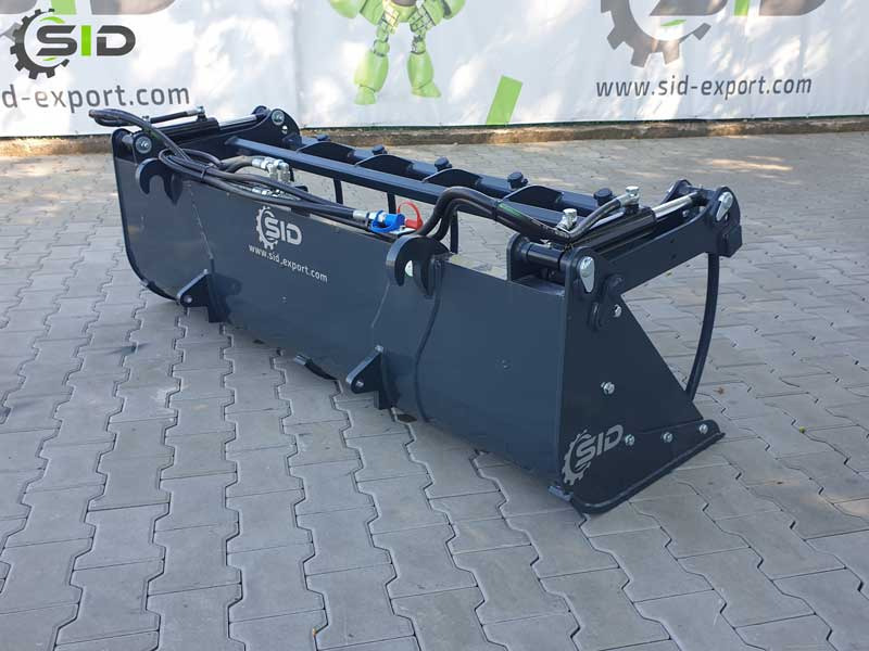 SID Greifschaufel Krokodilschaufel Silagegreifer S / Godet Crocodile BMS S / Grab bucket forged tines S 1,2 m - Грайферна кофа за Грайферна кофа: снимка 5 SID Greifschaufel Krokodilschaufel Silagegreifer S / Godet Crocodile BMS S / Grab bucket forged tines S 1,2 m - Грайферна кофа за Грайферна кофа: снимка 5