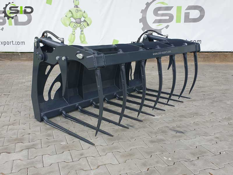 SID KROKODYL / KROKODILZANGE / BMS / Fourche crocodile / Manure Fork With Grapple 1,0 m - Вилици за Грайфер: снимка 1 SID KROKODYL / KROKODILZANGE / BMS / Fourche crocodile / Manure Fork With Grapple 1,0 m - Вилици за Грайфер: снимка 1