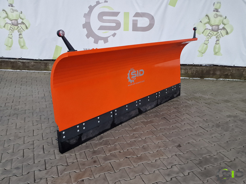 SID Municipal snow plough / Schneepflug kommunal gerade 2,6 m - Челен товарач за трактор за Трактор за комунални дейности: снимка 1 SID Municipal snow plough / Schneepflug kommunal gerade 2,6 m - Челен товарач за трактор за Трактор за комунални дейности: снимка 1