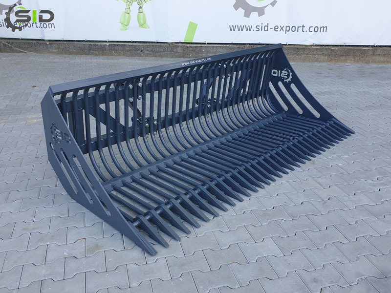 Нови Кофа за сортиране за Селскостопанска техника SID SIEBSCHAUFEL STEINSCHAUFEL / Godet claire voie à pierre / Stone bucket 1130 mm: снимка 7