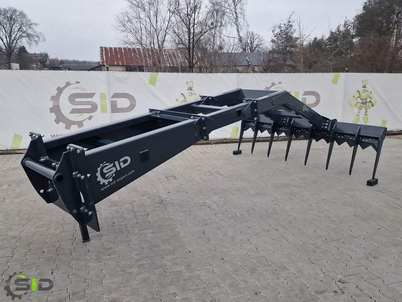 SID Silagekamm Schneidkamm Reißkamm Siloharke / Silage rake / Le râteau d'ensilage 1,80 m - Вилици за Компактен товарач: снимка 4 SID Silagekamm Schneidkamm Reißkamm Siloharke / Silage rake / Le râteau d'ensilage 1,80 m - Вилици за Компактен товарач: снимка 4