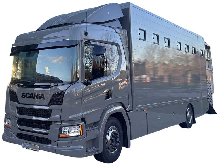 Камион за коне Scania P250 Horse Truck: снимка 8
