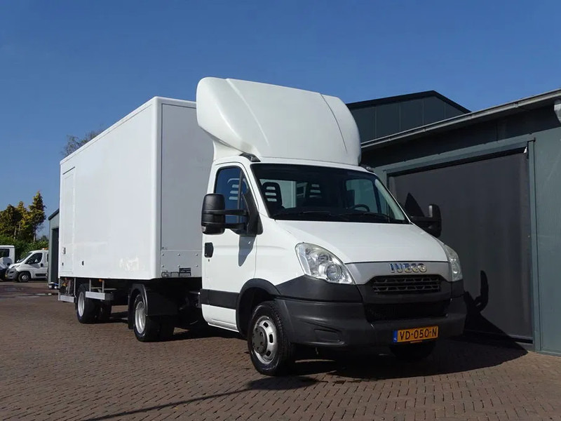 Iveco Daily 35C17 Be combinatie be trekker podium oplegger 3080 KG laadvm. 1.5 Ton Laadklep - Влекач: снимка 2 Iveco Daily 35C17 Be combinatie be trekker podium oplegger 3080 KG laadvm. 1.5 Ton Laadklep - Влекач: снимка 2