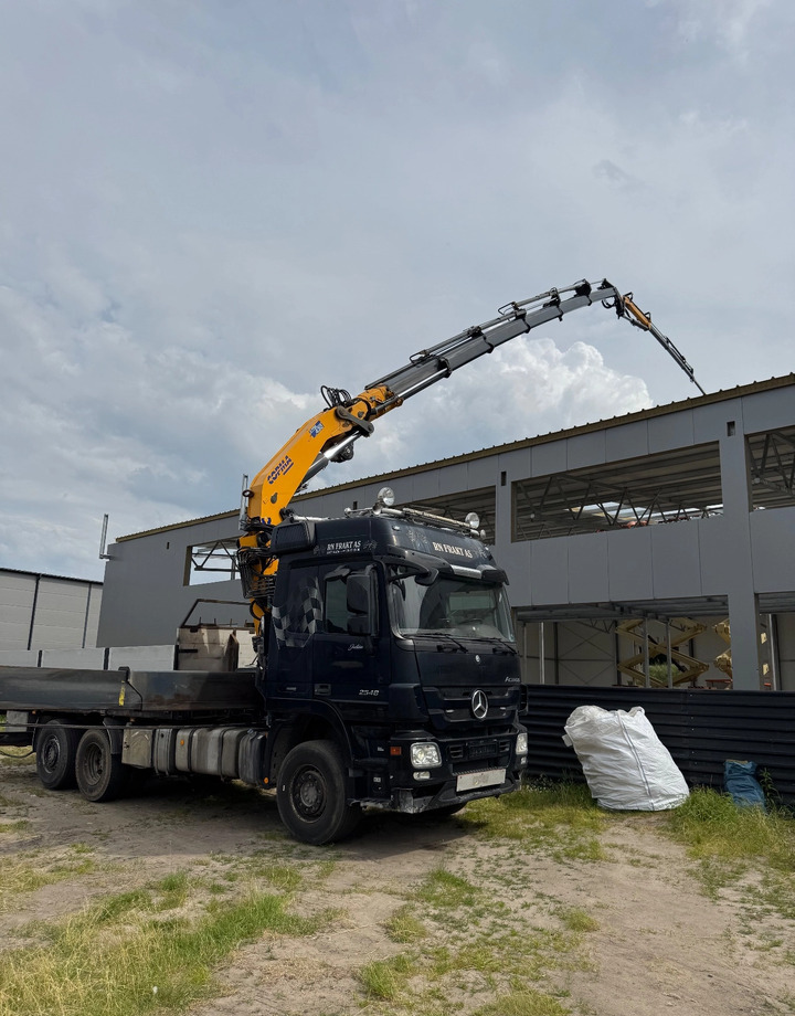 MERCEDES-BENZ ACTROS 2648 HDS 44TON /M 28 METRÓW R/C - Камион с кран: снимка 1 MERCEDES-BENZ ACTROS 2648 HDS 44TON /M 28 METRÓW R/C - Камион с кран: снимка 1