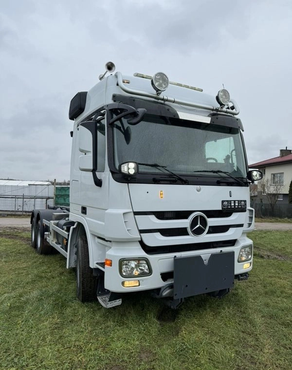 MERCEDES-BENZ ACTROS 2648 SPECJALNY PłUG 6X4!!! - Мултилифт с кука камион: снимка 3 MERCEDES-BENZ ACTROS 2648 SPECJALNY PłUG 6X4!!! - Мултилифт с кука камион: снимка 3