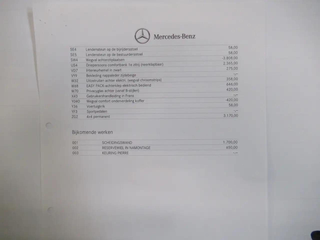 Бус с двойна кабина Mercedes-Benz V 300 d 4-Matic MWB toit pano 45000€+tva/btw: снимка 22