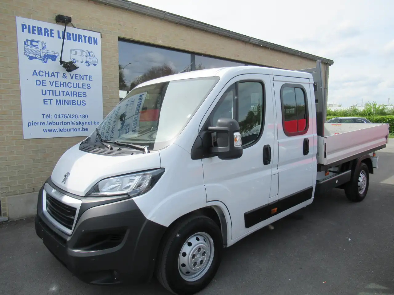 Peugeot Boxer DBLE CAB PICK_UP 165CV 19800€+TVA/BTW - Бордови бус, Бус с двойна кабина: снимка 1 Peugeot Boxer DBLE CAB PICK_UP 165CV 19800€+TVA/BTW - Бордови бус, Бус с двойна кабина: снимка 1