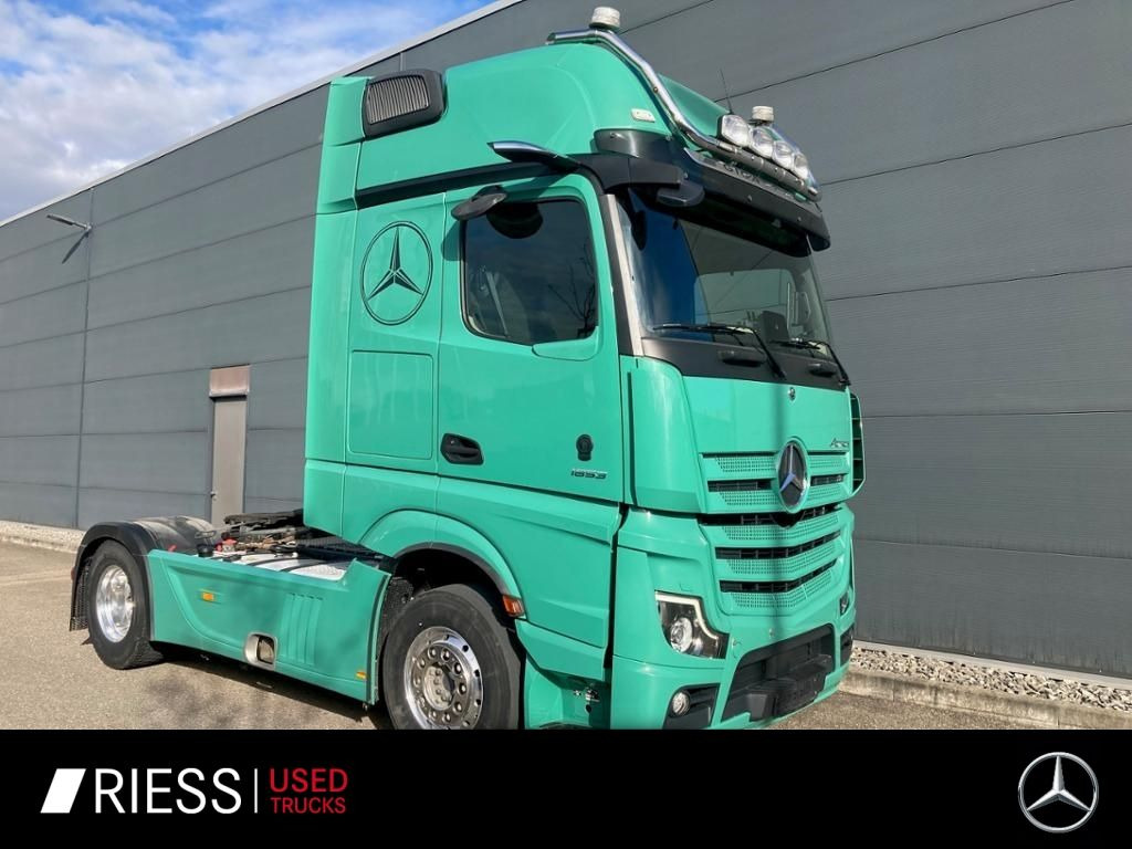 Mercedes-Benz Actros 1853 LS Giga Space Alcoa Hydraulik Navi - Влекач: снимка 1 Mercedes-Benz Actros 1853 LS Giga Space Alcoa Hydraulik Navi - Влекач: снимка 1