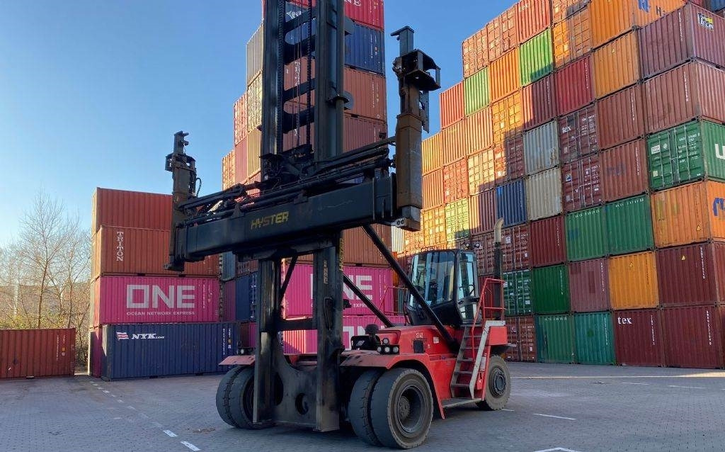 Hyster H10XM-ECD8 - Контейнерен товарач: снимка 1 Hyster H10XM-ECD8 - Контейнерен товарач: снимка 1