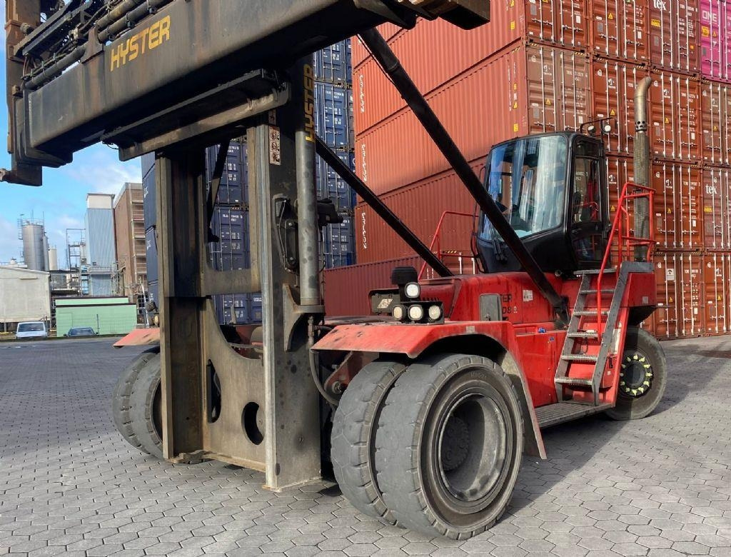 Hyster H10XM-ECD8 - Контейнерен товарач: снимка 1 Hyster H10XM-ECD8 - Контейнерен товарач: снимка 1