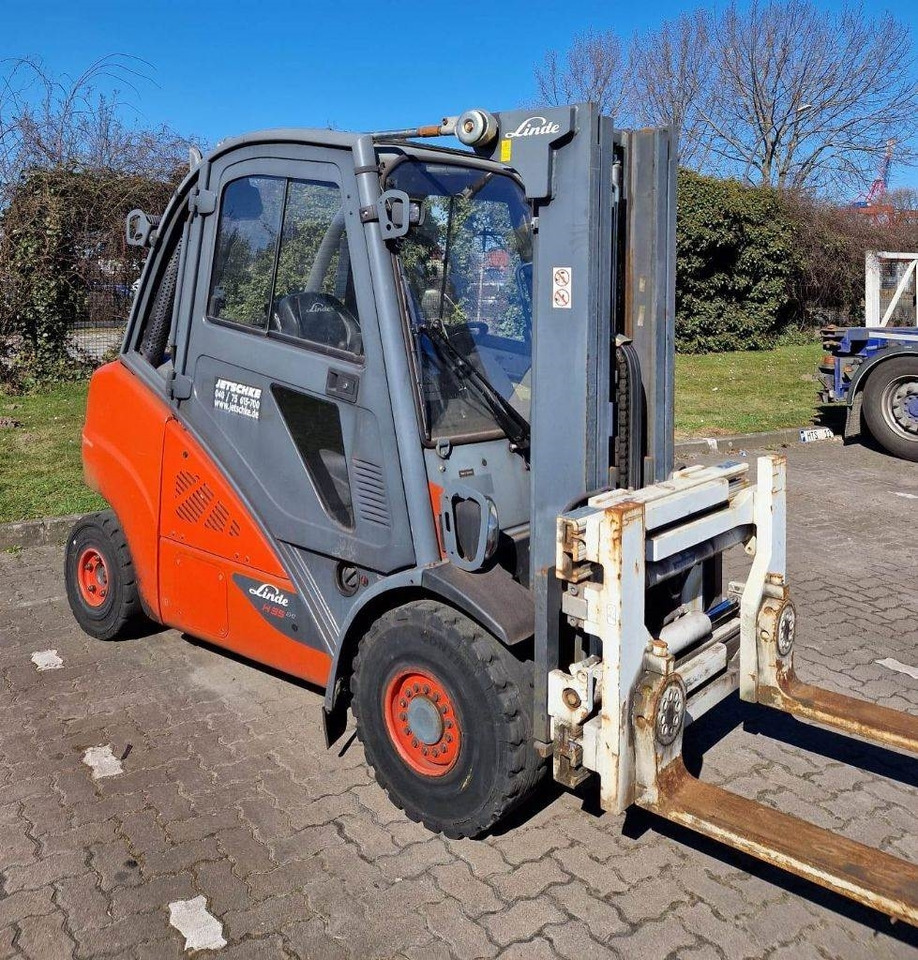 Linde H35D-02 - Дизелов мотокар: снимка 1 Linde H35D-02 - Дизелов мотокар: снимка 1