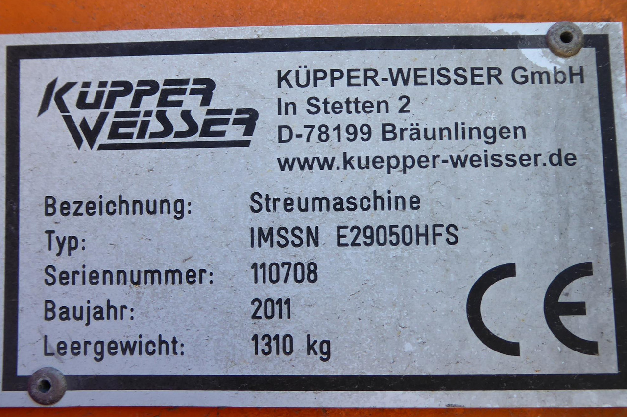 KÜPPER-WEISSER /GMEINER/BUCHER Feuchtsalzstreuer Salzstreuer Streuer - Мултилифт с кука камион: снимка 5 KÜPPER-WEISSER /GMEINER/BUCHER Feuchtsalzstreuer Salzstreuer Streuer - Мултилифт с кука камион: снимка 5