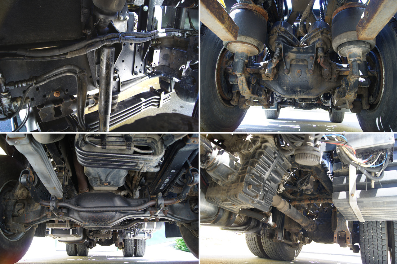Камион с кабелна система, Камион с кран MAN TGA 18.360 BL 4x4/Euro4/TÜV/HIAB 111/MULTILIFT/Winterdienst: снимка 15