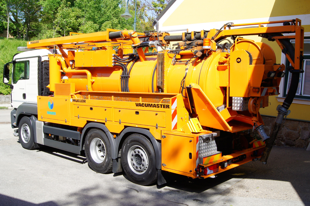 MAN TGS 28.360 BL 6x2-4/MÜLLER-KOMBI + Funk/TÜV/Euro5 - Каналопочистваща машина: снимка 3 MAN TGS 28.360 BL 6x2-4/MÜLLER-KOMBI + Funk/TÜV/Euro5 - Каналопочистваща машина: снимка 3