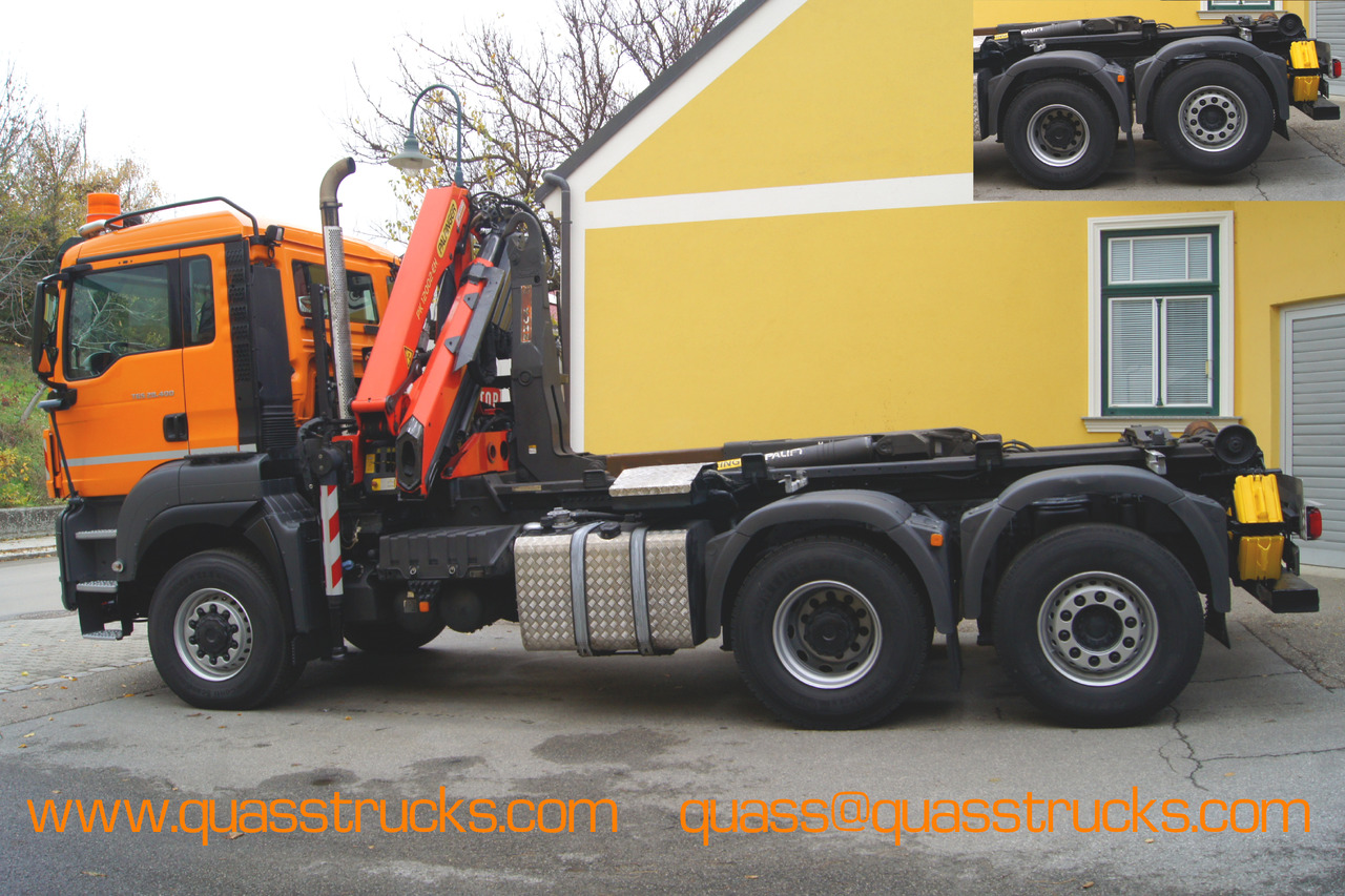 MAN TGS 28.400 BL 6x4-4/TÜV/PK12002/PALIFT/Winterdienst/Salzstreuer/Streuer/Schneepflug - Мултилифт с кука камион, Камион с кран: снимка 4 MAN TGS 28.400 BL 6x4-4/TÜV/PK12002/PALIFT/Winterdienst/Salzstreuer/Streuer/Schneepflug - Мултилифт с кука камион, Камион с кран: снимка 4