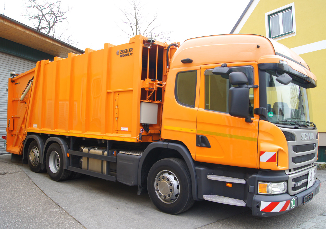 Scania P280 6x2-2/Euro6/ZOELLER MEDIUM X2 C21 Variopress - Боклукчийска кола: снимка 5 Scania P280 6x2-2/Euro6/ZOELLER MEDIUM X2 C21 Variopress - Боклукчийска кола: снимка 5