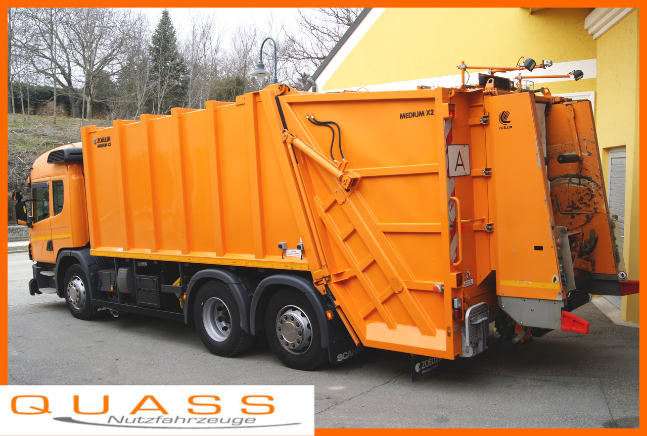 Scania P280 6x2-2/Euro6/ZOELLER MEDIUM X2 C21 Variopress - Боклукчийска кола: снимка 1 Scania P280 6x2-2/Euro6/ZOELLER MEDIUM X2 C21 Variopress - Боклукчийска кола: снимка 1