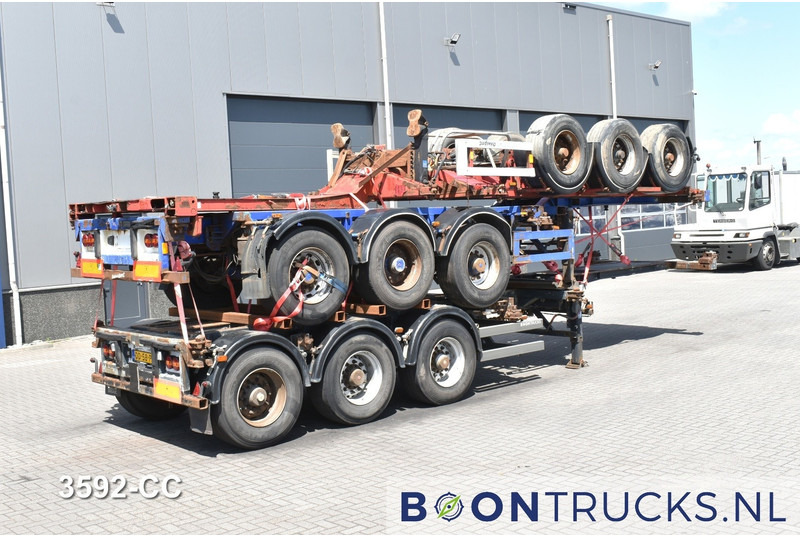 Broshuis 3 UCC 39 € 6750 STACK PRICE | 2x20-30-40-45ft HC * 2x BROSHUIS 1x NOOTEBOOM - Контейнеровоз/ Сменна каросерия полуремарке: снимка 1 Broshuis 3 UCC 39 € 6750 STACK PRICE | 2x20-30-40-45ft HC * 2x BROSHUIS 1x NOOTEBOOM - Контейнеровоз/ Сменна каросерия полуремарке: снимка 1