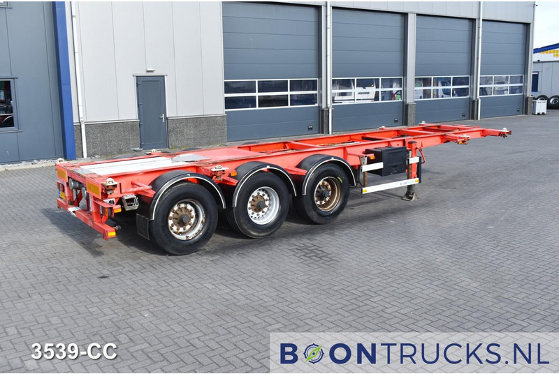 Burg BPO 12-27 CCXGX-00 TANK CHASSIS | 20-30ft * 3800 Kg * NL TRAILER - Контейнеровоз/ Сменна каросерия полуремарке: снимка 1 Burg BPO 12-27 CCXGX-00 TANK CHASSIS | 20-30ft * 3800 Kg * NL TRAILER - Контейнеровоз/ Сменна каросерия полуремарке: снимка 1