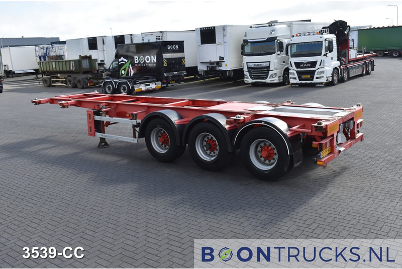 Burg BPO 12-27 CCXGX-00 TANK CHASSIS | 20-30ft * 3800 Kg * NL TRAILER - Контейнеровоз/ Сменна каросерия полуремарке: снимка 3 Burg BPO 12-27 CCXGX-00 TANK CHASSIS | 20-30ft * 3800 Kg * NL TRAILER - Контейнеровоз/ Сменна каросерия полуремарке: снимка 3