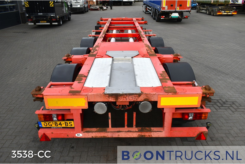 Burg BPO 12-27 CCXGX-00 TANK CHASSIS | 20-30ft * 3800 Kg * NL TRAILER - Контейнеровоз/ Сменна каросерия полуремарке: снимка 2 Burg BPO 12-27 CCXGX-00 TANK CHASSIS | 20-30ft * 3800 Kg * NL TRAILER - Контейнеровоз/ Сменна каросерия полуремарке: снимка 2