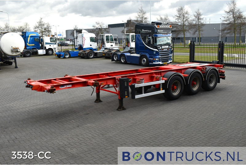 Burg BPO 12-27 CCXGX-00 TANK CHASSIS | 20-30ft * 3800 Kg * NL TRAILER - Контейнеровоз/ Сменна каросерия полуремарке: снимка 5 Burg BPO 12-27 CCXGX-00 TANK CHASSIS | 20-30ft * 3800 Kg * NL TRAILER - Контейнеровоз/ Сменна каросерия полуремарке: снимка 5