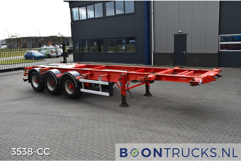 Burg BPO 12-27 CCXGX-00 TANK CHASSIS | 20-30ft * 3800 Kg * NL TRAILER - Контейнеровоз/ Сменна каросерия полуремарке: снимка 4 Burg BPO 12-27 CCXGX-00 TANK CHASSIS | 20-30ft * 3800 Kg * NL TRAILER - Контейнеровоз/ Сменна каросерия полуремарке: снимка 4