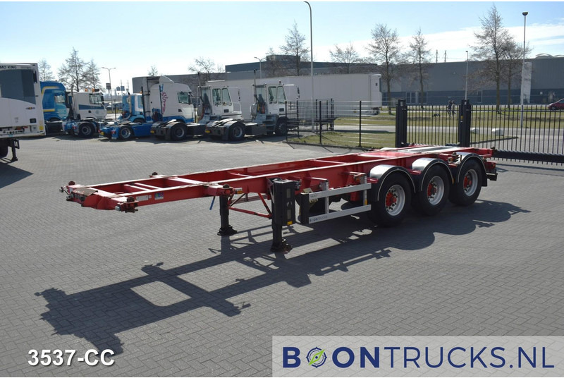 Burg BPO 12 27 CCXGX 01 TANK CHASSIS | 20-30ft * 3850 Kg * ADR * NL TRAILER - Контейнеровоз/ Сменна каросерия полуремарке: снимка 4 Burg BPO 12 27 CCXGX 01 TANK CHASSIS | 20-30ft * 3850 Kg * ADR * NL TRAILER - Контейнеровоз/ Сменна каросерия полуремарке: снимка 4