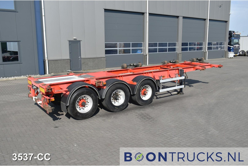 Burg BPO 12 27 CCXGX 01 TANK CHASSIS | 20-30ft * 3850 Kg * ADR * NL TRAILER - Контейнеровоз/ Сменна каросерия полуремарке: снимка 1 Burg BPO 12 27 CCXGX 01 TANK CHASSIS | 20-30ft * 3850 Kg * ADR * NL TRAILER - Контейнеровоз/ Сменна каросерия полуремарке: снимка 1