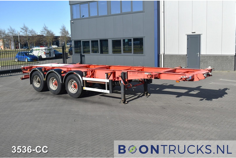 Burg BPO 12 27CDM12 TANK CHASSIS | 20-30ft * 3800 Kg * NL TRAILER - Контейнеровоз/ Сменна каросерия полуремарке: снимка 4 Burg BPO 12 27CDM12 TANK CHASSIS | 20-30ft * 3800 Kg * NL TRAILER - Контейнеровоз/ Сменна каросерия полуремарке: снимка 4