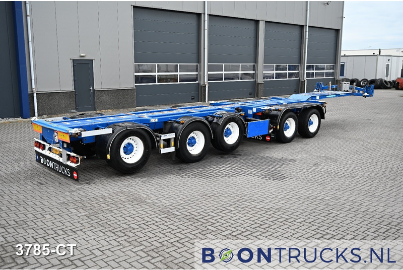 D-Tec CT-60-05D | 2x20-30-40-45ft HC * 3x STEERING * 4x LIFT AXLE * NL TRAILER - Контейнеровоз/ Сменна каросерия полуремарке: снимка 1 D-Tec CT-60-05D | 2x20-30-40-45ft HC * 3x STEERING * 4x LIFT AXLE * NL TRAILER - Контейнеровоз/ Сменна каросерия полуремарке: снимка 1