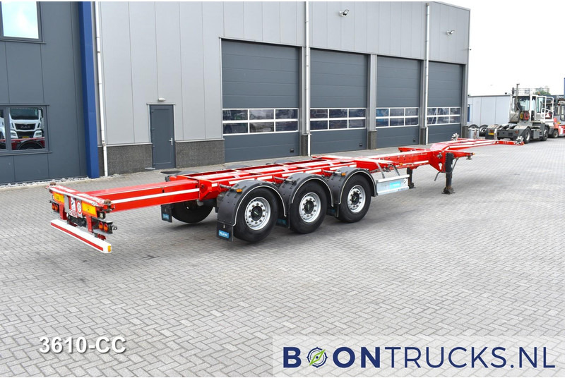 D-Tec FLEXITRAILER | 2x20-30-40-45ft HC * 2x LIFT AXLE * 2x EXTENDABLE * DISC BRAKES - Контейнеровоз/ Сменна каросерия полуремарке: снимка 2 D-Tec FLEXITRAILER | 2x20-30-40-45ft HC * 2x LIFT AXLE * 2x EXTENDABLE * DISC BRAKES - Контейнеровоз/ Сменна каросерия полуремарке: снимка 2