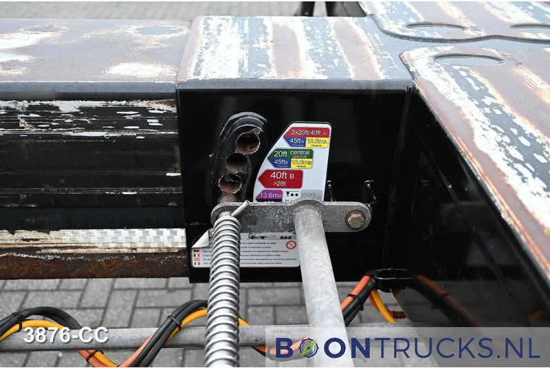 Контейнеровоз/ Сменна каросерия полуремарке D-Tec FLEXITRAILER LS | 2x20-30-40-45ft HC * 2x LIFT AXLE * BPW / DISC * 2x EXTENDABLE: снимка 10 Контейнеровоз/ Сменна каросерия полуремарке D-Tec FLEXITRAILER LS | 2x20-30-40-45ft HC * 2x LIFT AXLE * BPW / DISC * 2x EXTENDABLE: снимка 10