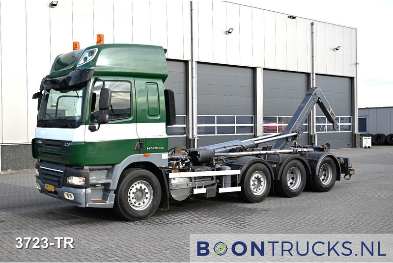 DAF CF85.510 8x2 | EURO5 * HAAKARM * 2x STUURAS * 2x LIFTAS * NL TRUCK * APK 01-2026 - Мултилифт с кука камион: снимка 1 DAF CF85.510 8x2 | EURO5 * HAAKARM * 2x STUURAS * 2x LIFTAS * NL TRUCK * APK 01-2026 - Мултилифт с кука камион: снимка 1