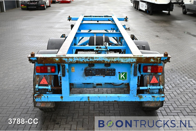 KOHLER CS 20/2 CHASSIS | 20ft * STEEL SUSPENSION * BPW - Контейнеровоз/ Сменна каросерия полуремарке: снимка 5 KOHLER CS 20/2 CHASSIS | 20ft * STEEL SUSPENSION * BPW - Контейнеровоз/ Сменна каросерия полуремарке: снимка 5