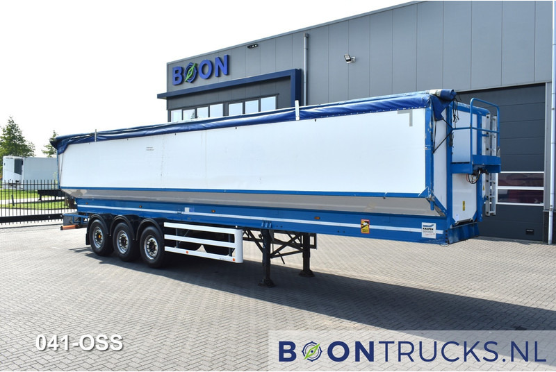Knapen K800 | BANDWAGEN / BANDLOSSER 51 M³ * 4990 KG * APK 06-2025 - Полуремарке с долен транспортьор: снимка 4 Knapen K800 | BANDWAGEN / BANDLOSSER 51 M³ * 4990 KG * APK 06-2025 - Полуремарке с долен транспортьор: снимка 4