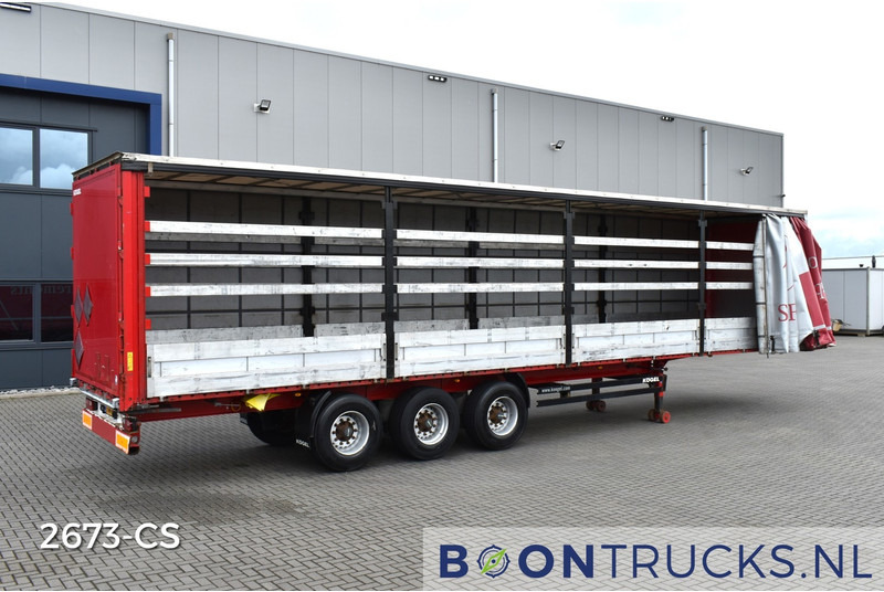Kögel SN 24 | HARDWOOD FLOOR * ALU BOARDS * NL TRAILER * TOP! * - Брезентово полуремарке: снимка 1 Kögel SN 24 | HARDWOOD FLOOR * ALU BOARDS * NL TRAILER * TOP! * - Брезентово полуремарке: снимка 1