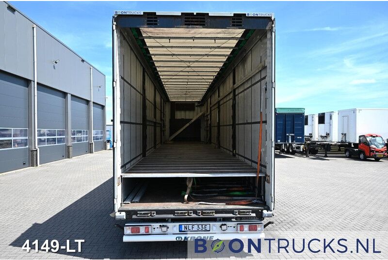 Krone SD MEGA LINER DOUBLE FLOOR * LIFT ROOF * SLIDE ROOF * BPW * TOP! - Нискорамна площадка полуремарке: снимка 2 Krone SD MEGA LINER DOUBLE FLOOR * LIFT ROOF * SLIDE ROOF * BPW * TOP! - Нискорамна площадка полуремарке: снимка 2