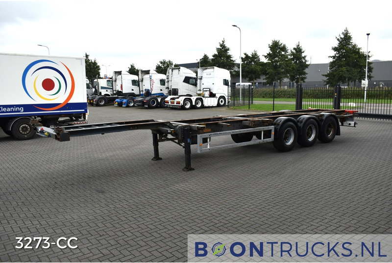 Krone SDC 27 FIXED | 2x20-30-40ft HC * LIFT AXLE * NL TRAILER - Контейнеровоз/ Сменна каросерия полуремарке: снимка 3 Krone SDC 27 FIXED | 2x20-30-40ft HC * LIFT AXLE * NL TRAILER - Контейнеровоз/ Сменна каросерия полуремарке: снимка 3