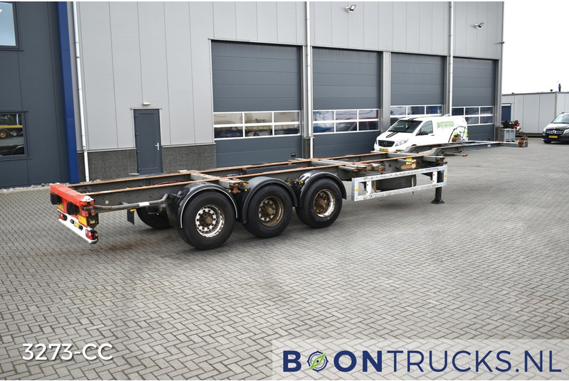 Krone SDC 27 FIXED | 2x20-30-40ft HC * LIFT AXLE * NL TRAILER - Контейнеровоз/ Сменна каросерия полуремарке: снимка 1 Krone SDC 27 FIXED | 2x20-30-40ft HC * LIFT AXLE * NL TRAILER - Контейнеровоз/ Сменна каросерия полуремарке: снимка 1
