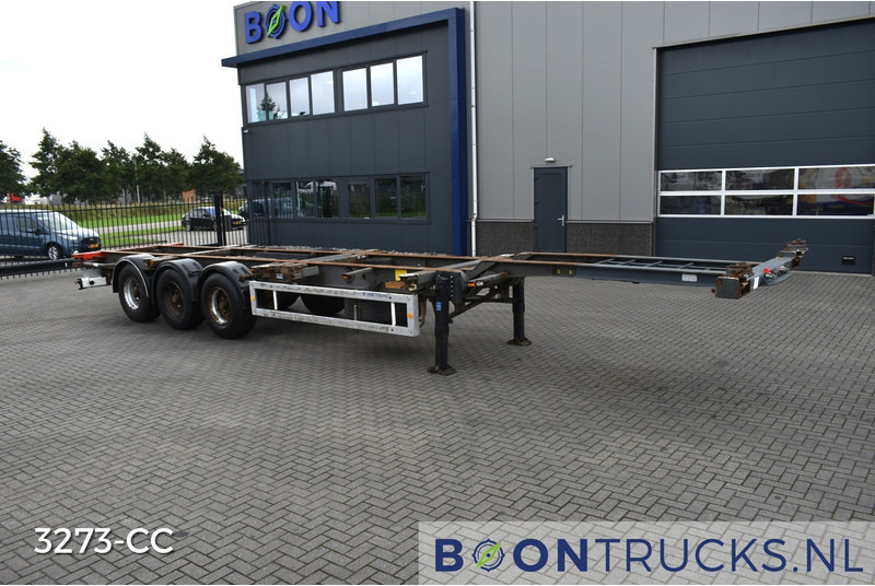 Krone SDC 27 FIXED | 2x20-30-40ft HC * LIFT AXLE * NL TRAILER - Контейнеровоз/ Сменна каросерия полуремарке: снимка 4 Krone SDC 27 FIXED | 2x20-30-40ft HC * LIFT AXLE * NL TRAILER - Контейнеровоз/ Сменна каросерия полуремарке: снимка 4