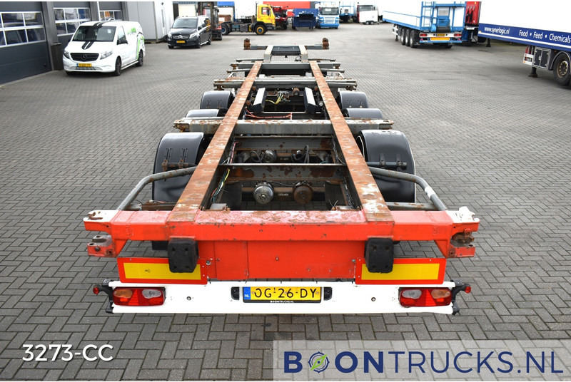 Krone SDC 27 FIXED | 2x20-30-40ft HC * LIFT AXLE * NL TRAILER - Контейнеровоз/ Сменна каросерия полуремарке: снимка 5 Krone SDC 27 FIXED | 2x20-30-40ft HC * LIFT AXLE * NL TRAILER - Контейнеровоз/ Сменна каросерия полуремарке: снимка 5