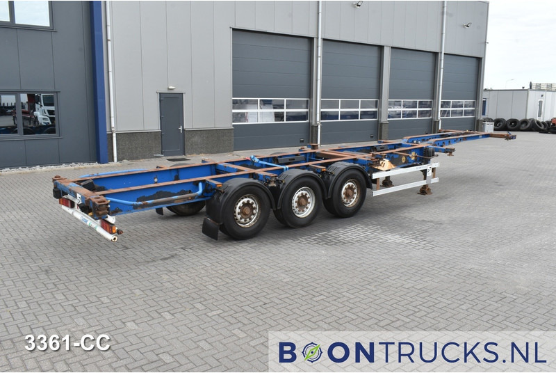 Krone SDC 27 FIXED CHASSIS | 2x20-40ft HC * 2x LIFT AXLE * BPW/DISC * NL TRAILER - Контейнеровоз/ Сменна каросерия полуремарке: снимка 1 Krone SDC 27 FIXED CHASSIS | 2x20-40ft HC * 2x LIFT AXLE * BPW/DISC * NL TRAILER - Контейнеровоз/ Сменна каросерия полуремарке: снимка 1
