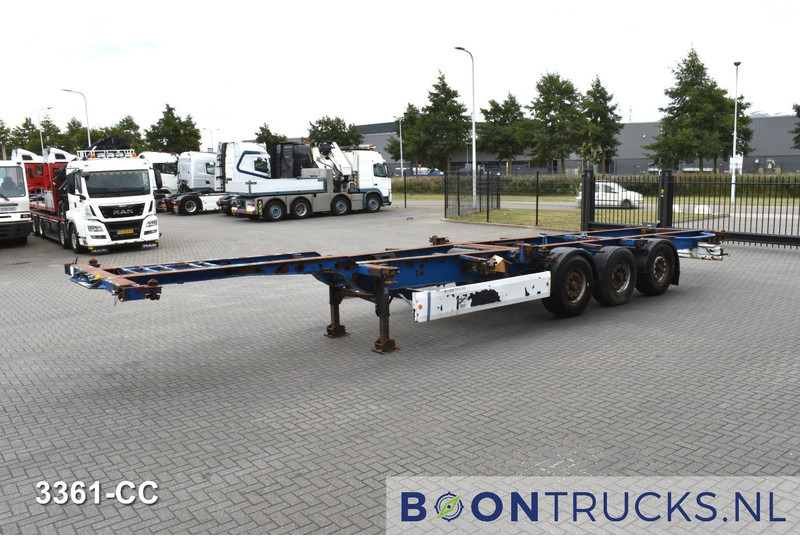 Krone SDC 27 FIXED CHASSIS | 2x20-40ft HC * 2x LIFT AXLE * BPW/DISC * NL TRAILER - Контейнеровоз/ Сменна каросерия полуремарке: снимка 4 Krone SDC 27 FIXED CHASSIS | 2x20-40ft HC * 2x LIFT AXLE * BPW/DISC * NL TRAILER - Контейнеровоз/ Сменна каросерия полуремарке: снимка 4