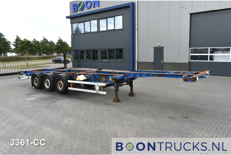 Krone SDC 27 FIXED CHASSIS | 2x20-40ft HC * 2x LIFT AXLE * BPW/DISC * NL TRAILER - Контейнеровоз/ Сменна каросерия полуремарке: снимка 3 Krone SDC 27 FIXED CHASSIS | 2x20-40ft HC * 2x LIFT AXLE * BPW/DISC * NL TRAILER - Контейнеровоз/ Сменна каросерия полуремарке: снимка 3