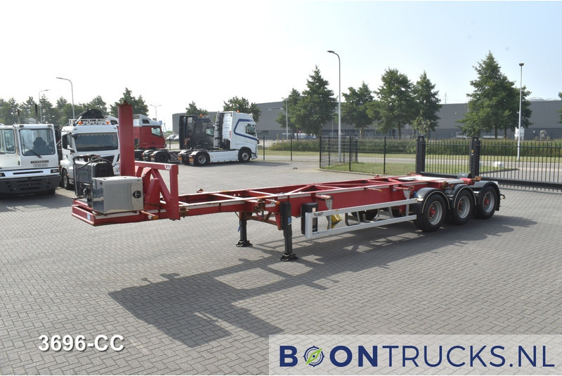 LAG O-3-CC | 30ft TIPPING CHASSIS * 24v SELF SUPPORT * BPW/DISC - Контейнеровоз/ Сменна каросерия полуремарке: снимка 4 LAG O-3-CC | 30ft TIPPING CHASSIS * 24v SELF SUPPORT * BPW/DISC - Контейнеровоз/ Сменна каросерия полуремарке: снимка 4